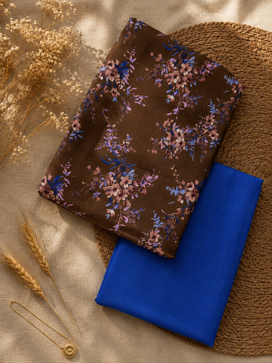 Premium Floral Rayon Suit Set