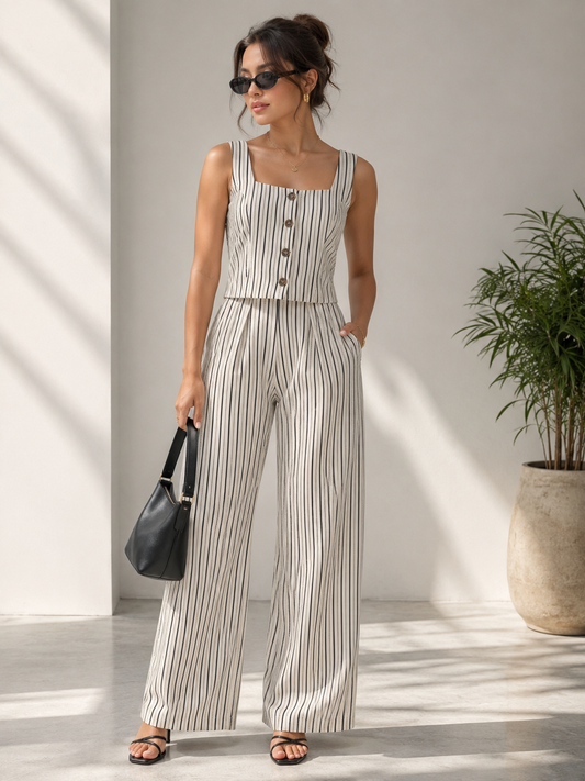 Classic Unisex Striped Modal Rayon Satin fabric