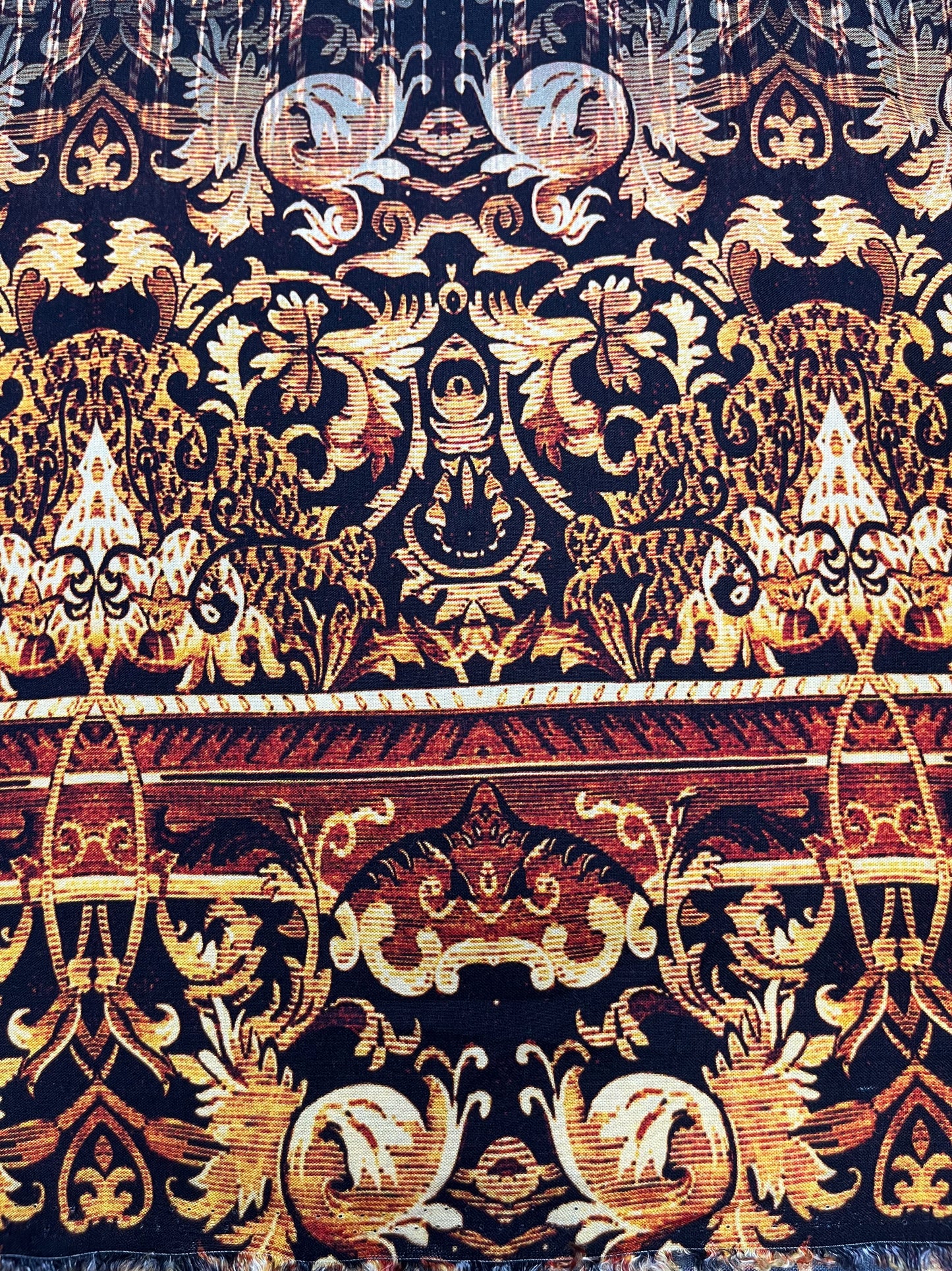 Royal Heritage Rayon Print Fabric