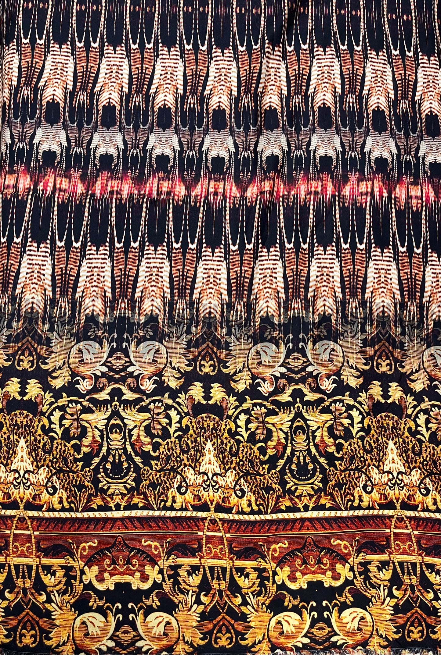 Royal Heritage Rayon Print Fabric