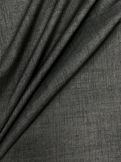 Dark Grey Cotton Denim Fabric