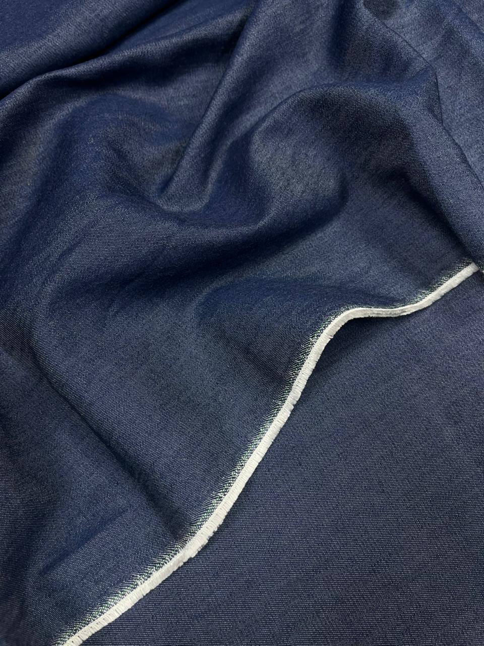 Indigo Cotton Denim Fabric