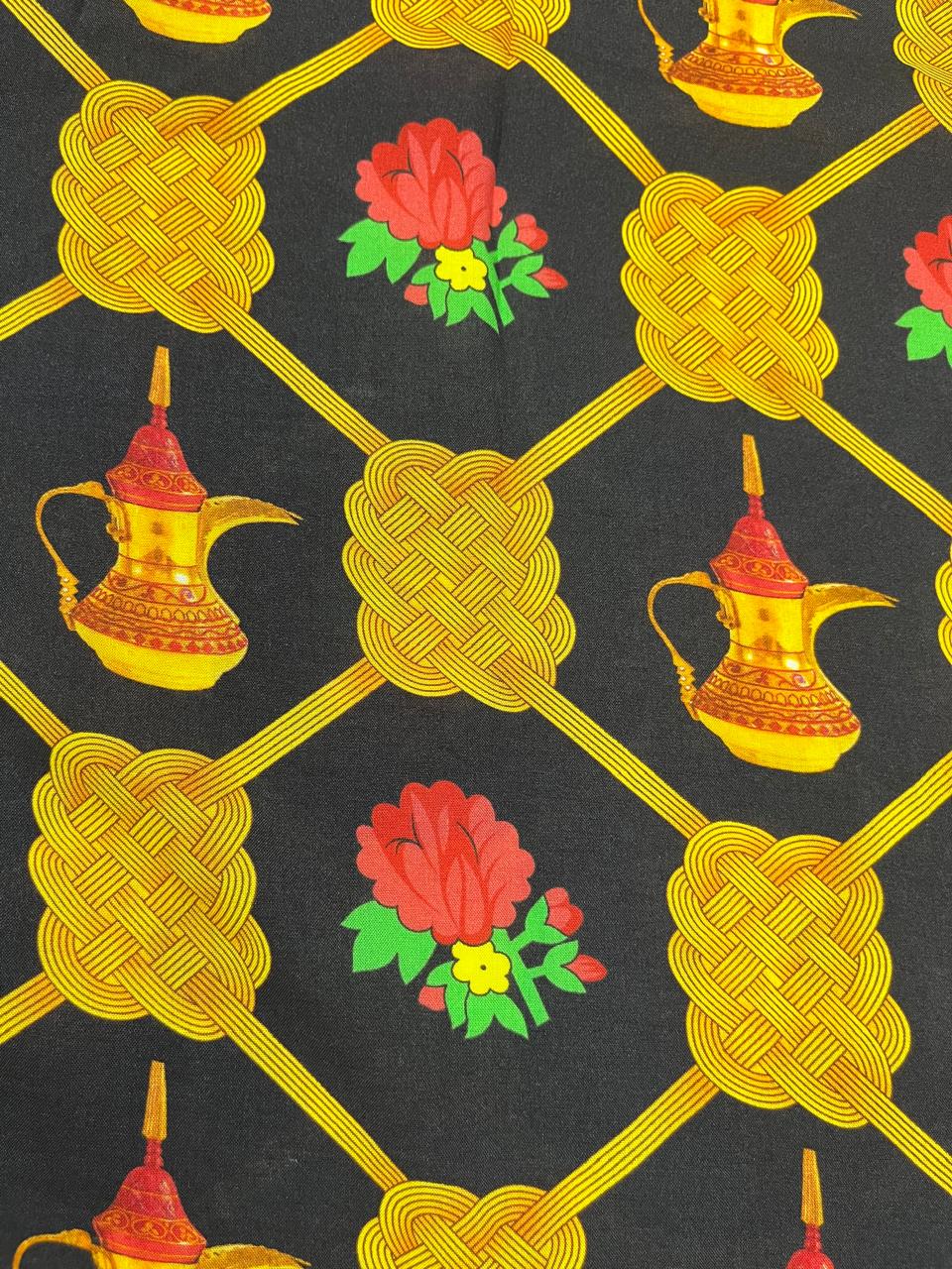 Royal Arabian Muslin Print Fabric