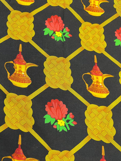 Royal Arabian Muslin Print Fabric