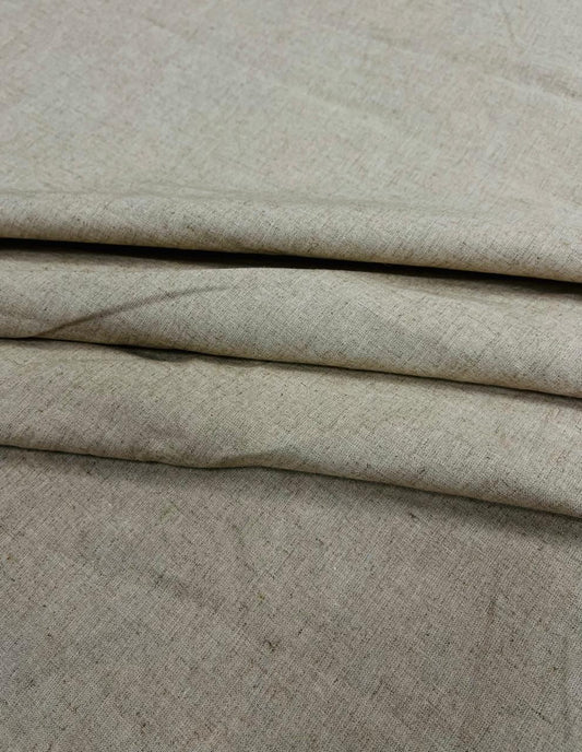 Beige Natural Linen Fabric 60" Width