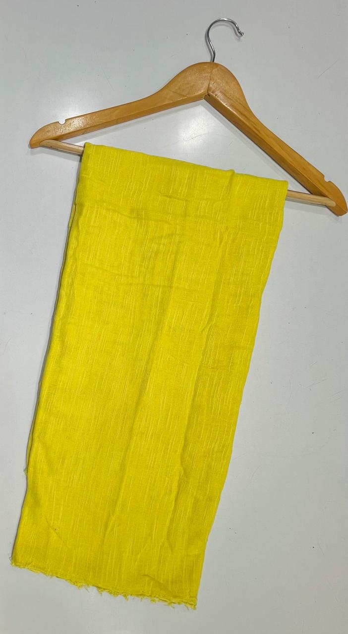 Cotton Linen Plain Dupatta 2.5 Meter