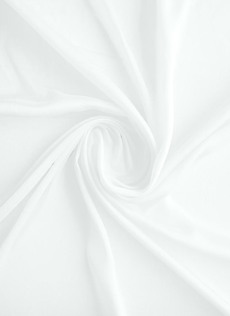 Luxury Chinon Dyeable Fabric 60 Inch Width