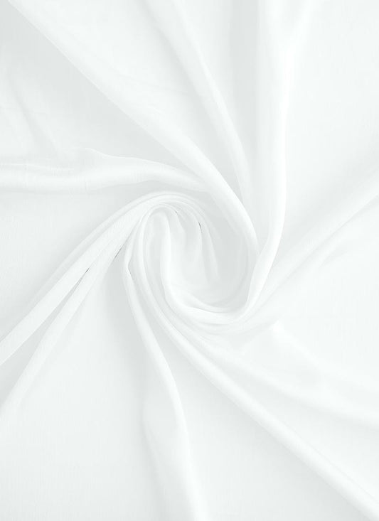 Luxury Chinon Dyeable Fabric 60 Inch Width