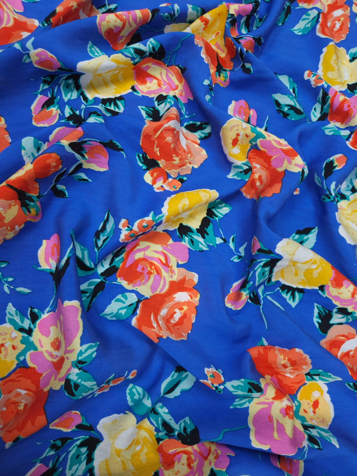 Royal Bloom Rayon Suit Set