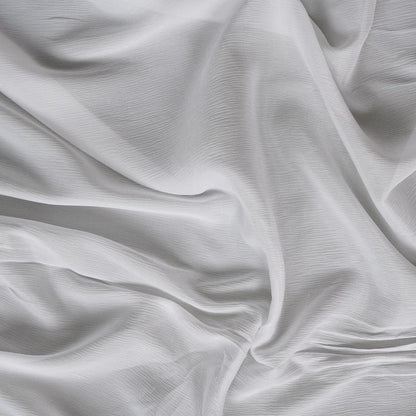 Premium Dyeable Chinon Chiffon Fabric 44 Inch Width | Soft Flowing Dress Material