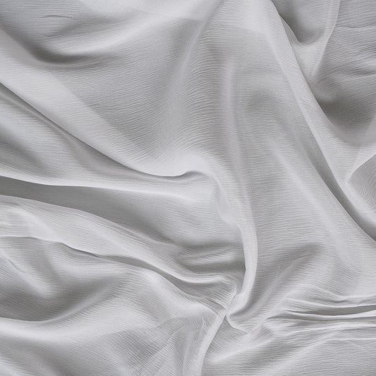 Premium Dyeable Chinon Chiffon Fabric 44 Inch Width | Soft Flowing Dress Material
