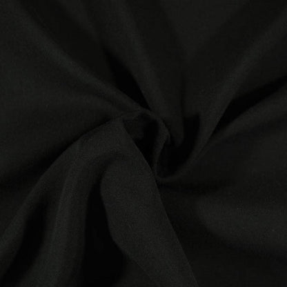 Luxury Black Rayon Fabric 44 Inch Width | Premium Rayon Fabric for Kurti & Suit