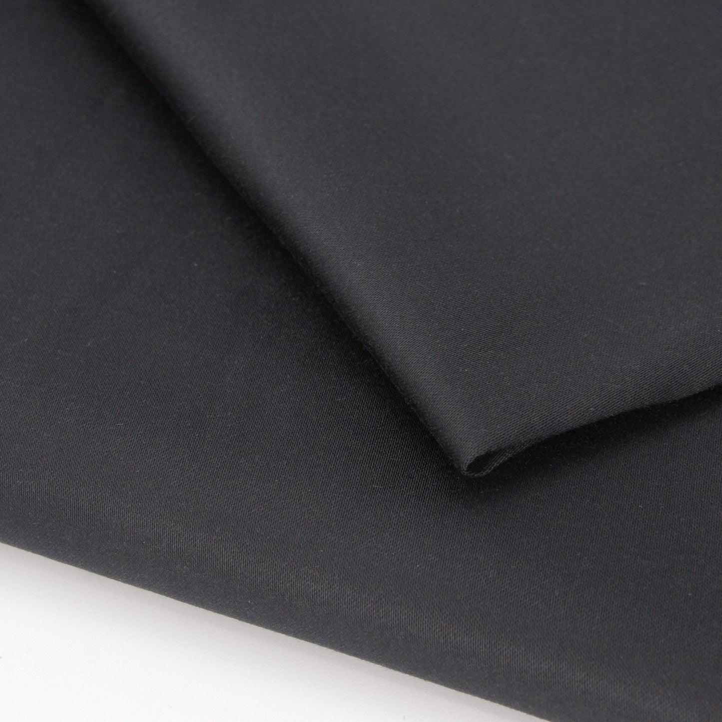 Premium Black Cotton Satin Lycra Fabric – 60 Inch Width