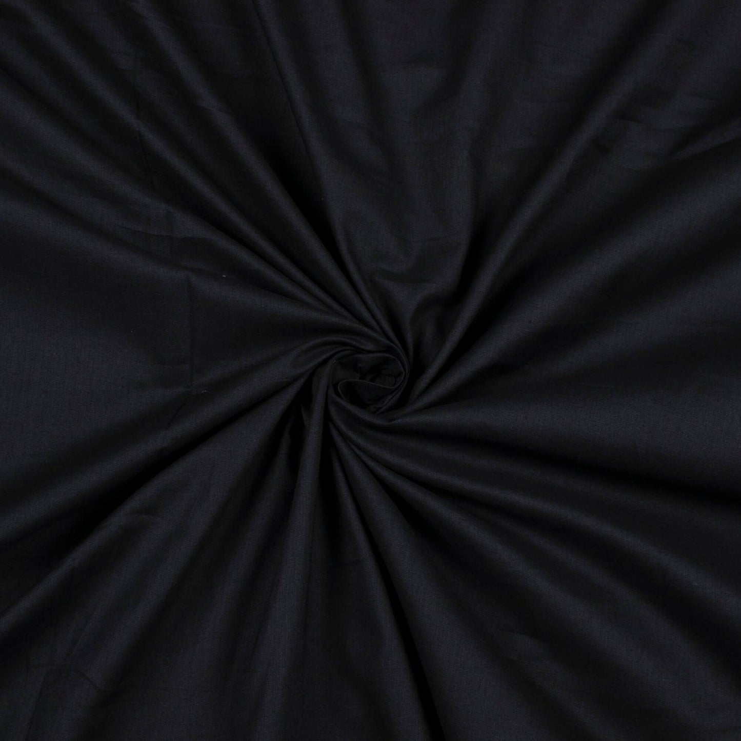 Premium Black Cambric Cotton Fabric – 60 Inch Width