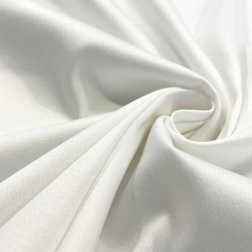 Premium Dyeable Cotton Satin Lycra Fabric – 60 Inch Width